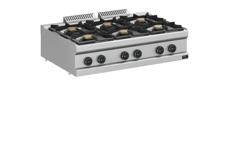 Плита 6 конфорочн.700 сер. Apach aprg-117t/pl