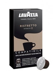 Кофе в капсулах Lavazza Ristretto Nespresso 10 шт. коробка