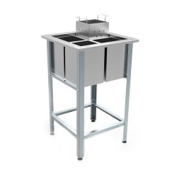 Ванна моечная для мойки яиц сварная вмяб/1-63/63/430